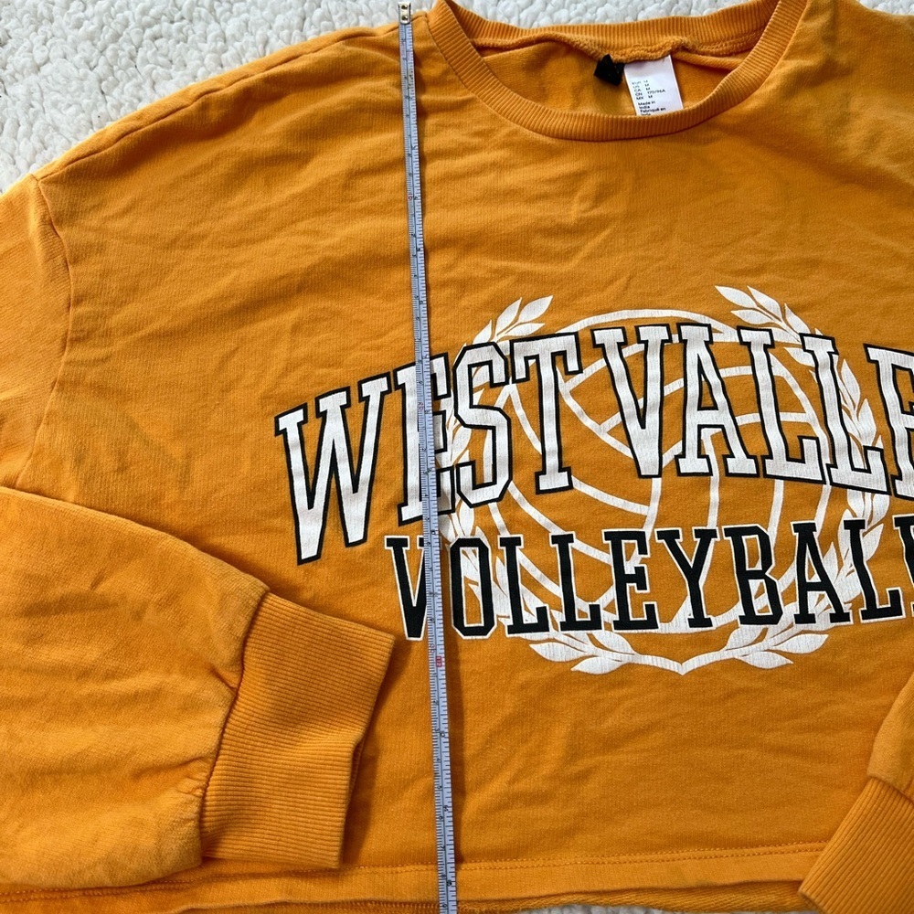H&M VolleyBall  Cropped Sweatshirt - Picture 5 of 8